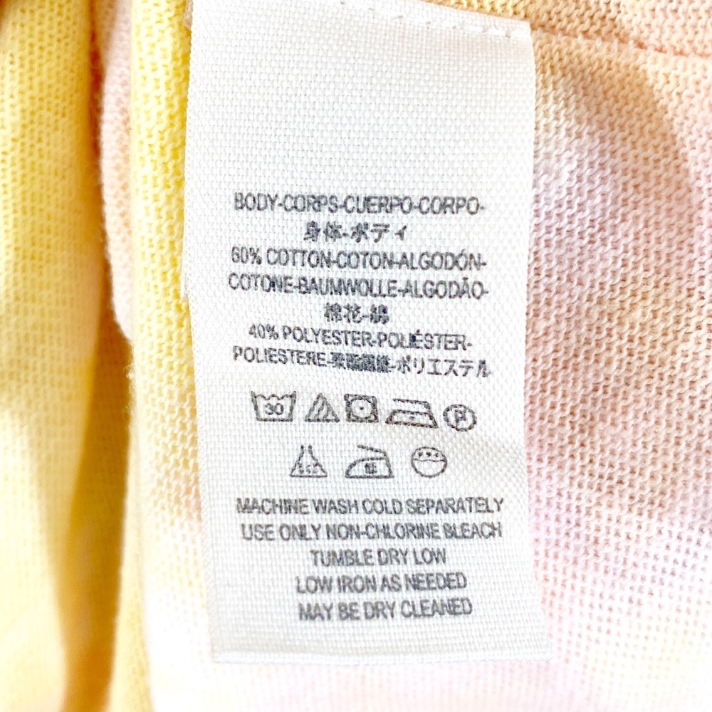 NWT Free People All Mine Orange Tie Dye SS T-Shirt - Picture 10 of 10